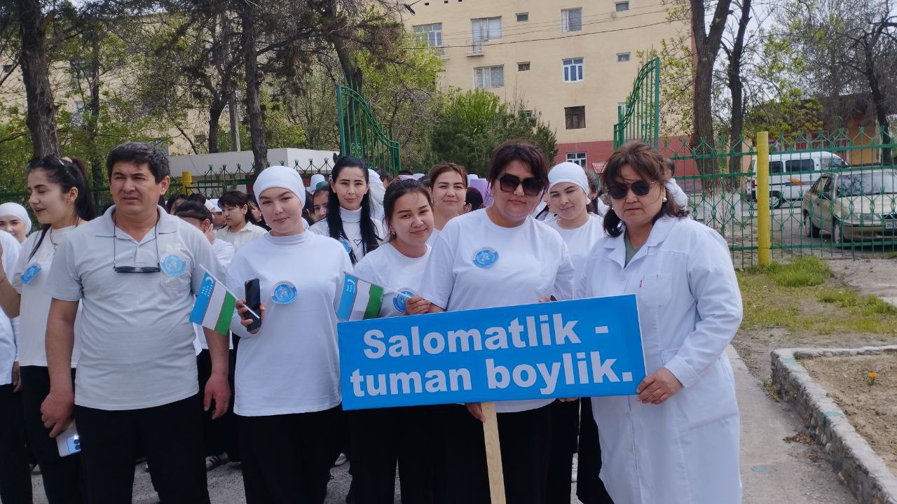 7-Aprel ”Butunjahon Salomatlik kuni”